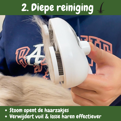 SteamCare Hondenborstel voor Antistatische Verzorging