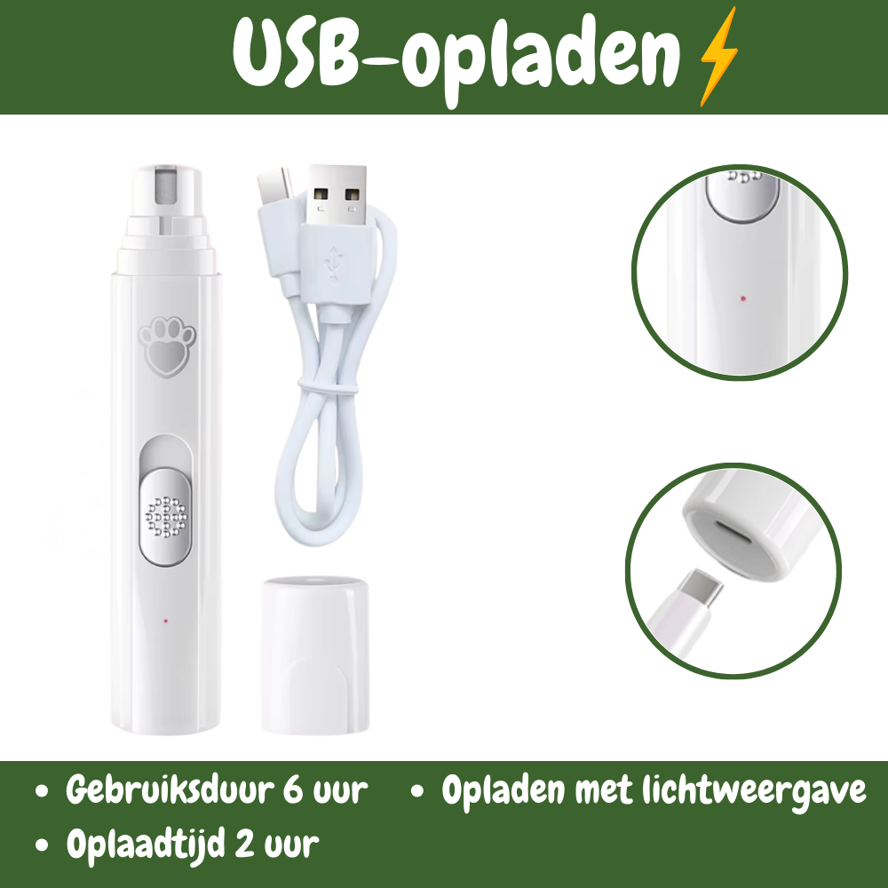 Nagelgrinder SilentTrim – Fluisterstil en effectief