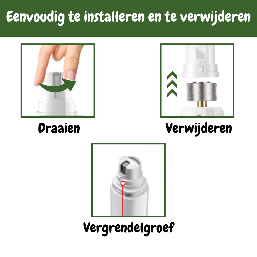 Nagelgrinder SilentTrim – Fluisterstil en effectief