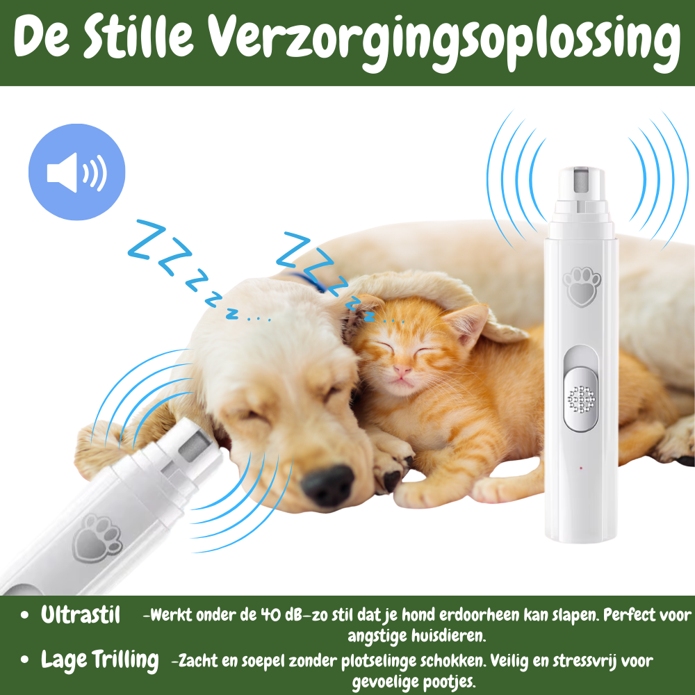 Nagelgrinder SilentTrim – Fluisterstil en effectief