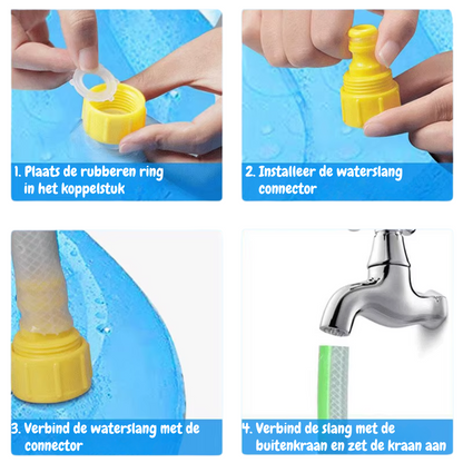 Hondenzwembad SplashJoy - Voor Uren Speelplezier