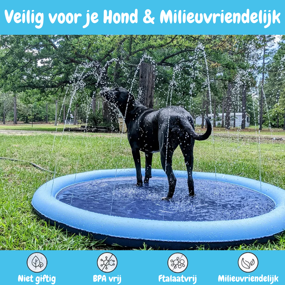 Hondenzwembad SplashJoy - Voor Uren Speelplezier