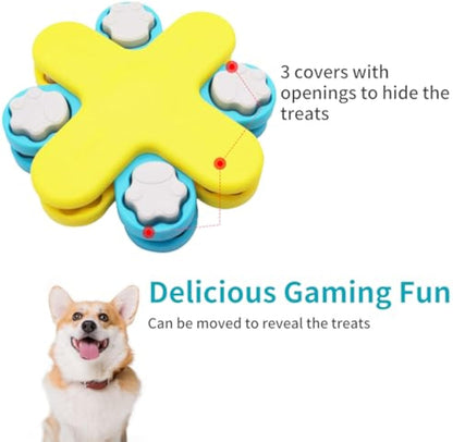 Interactieve Hondenpuzzel voor Eten en Spelen