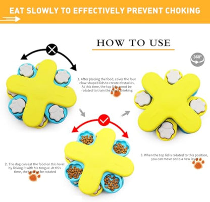 Interactieve Hondenpuzzel voor Eten en Spelen