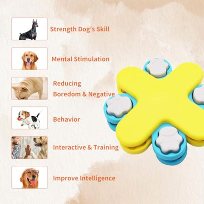 Interactieve Hondenpuzzel voor Eten en Spelen